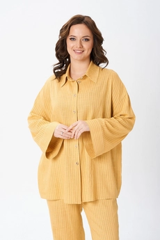Рубашка 937 шафран Liona
