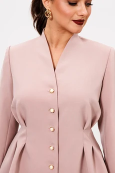 Костюм брючный 954 пудра Liona