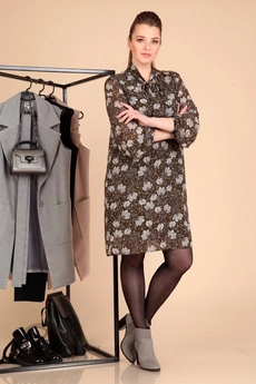 Платье 596 хаки Liona