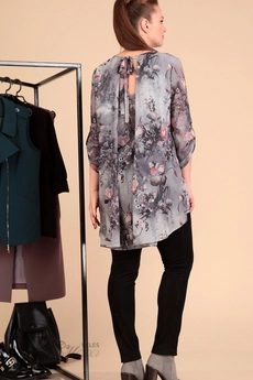 Костюм брючный 602 серый Liona