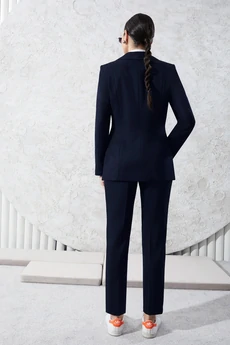 Костюм брючный 4584 синий Lissana