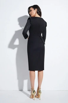 Платье 4630 черный Lissana