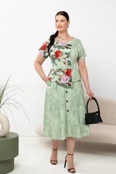 Костюм  с юбкой 4871 Lissana