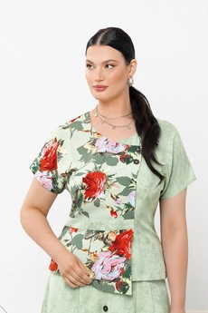Костюм  с юбкой 4871 Lissana