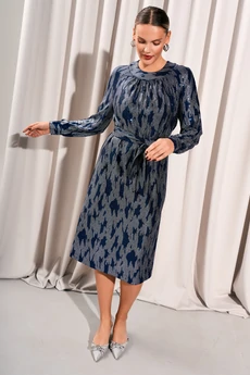 Платье 4993 синий Lissana