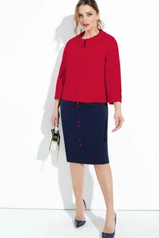 Костюм с юбкой 5053 Lissana