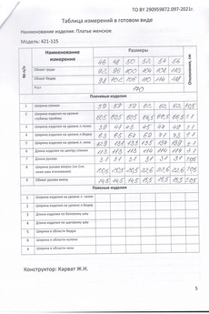 Платье 421-115 гусиная лапка MALI