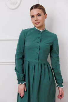 Платье 173 зеленый MARSHOP