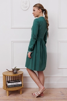 Платье 173 зеленый MARSHOP
