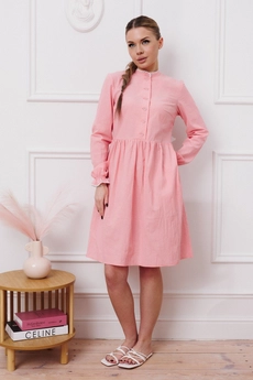 Платье 173 розовый MARSHOP