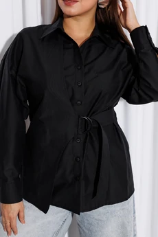 Рубашка 203 черный MARSHOP