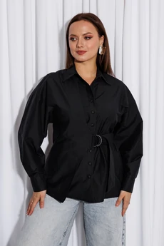 Рубашка 203 черный MARSHOP