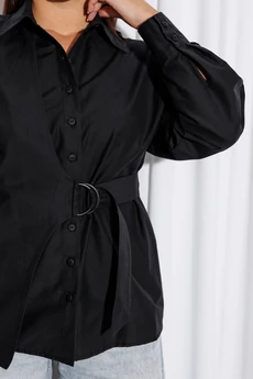 Рубашка 203 черный MARSHOP