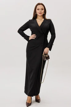 Платье 213 черный MARSHOP