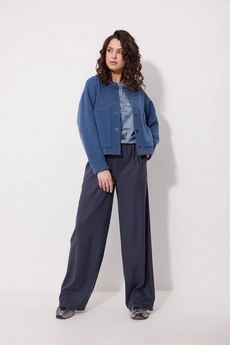 Брюки 4148 синяя полоска MG Wear