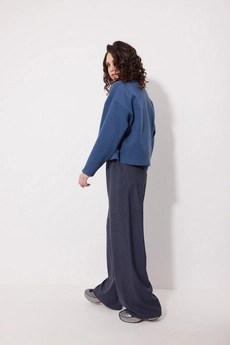 Брюки 4148 синяя полоска MG Wear