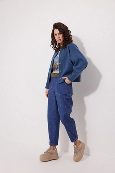 Брюки 4145 синий MG Wear