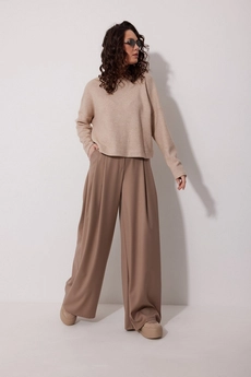 Брюки 4146 бежевый MG Wear