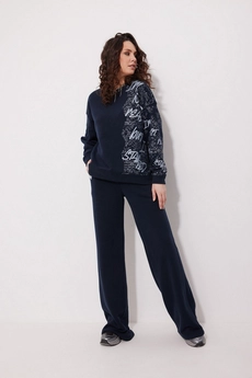 Джемпер 2242 синий MG Wear