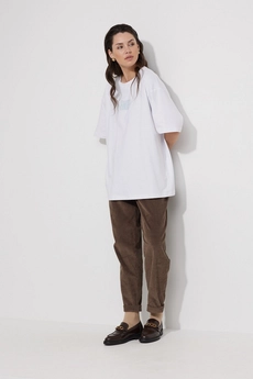 Брюки 4123 коричневый MG Wear