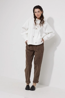 Брюки 4123 коричневый MG Wear