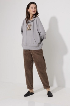 Брюки 4123 коричневый MG Wear