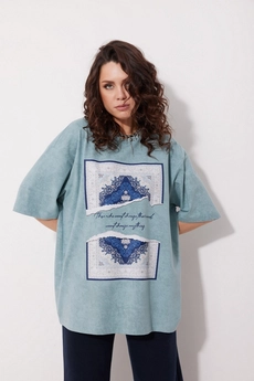Футболка 2260 полынь мрамор MG Wear