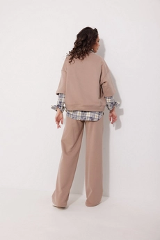 Джемпер 2244 бежевый MG Wear
