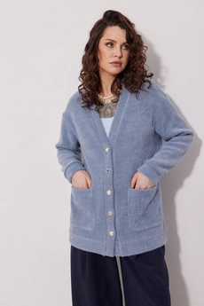 Кардиган 1005 голубой MG Wear