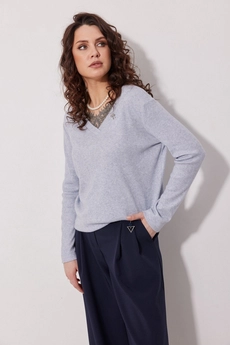 Джемпер 2251 голубой MG Wear