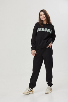 Джемпер 2126 черный MG Wear