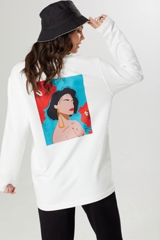 Джемпер 2141 молочный MG Wear
