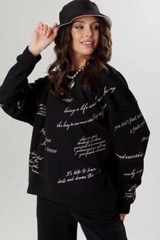 Джемпер 2131 черный MG Wear