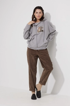 Брюки 4123 коричневый MG Wear