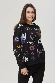 Джемпер 2125 черный MG Wear