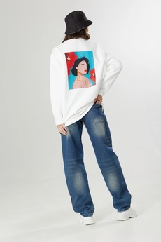 Джемпер 2141 молочный MG Wear