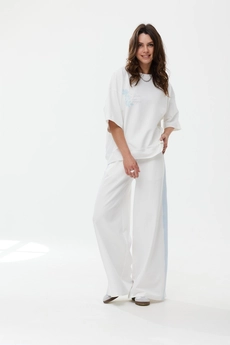 Брюки 4117 молочный MG Wear