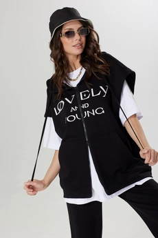Жилет 2144 черный MG Wear