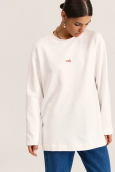 Джемпер 2112 молочный MG Wear