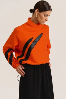 Джемпер 2111 оранжевый MG Wear
