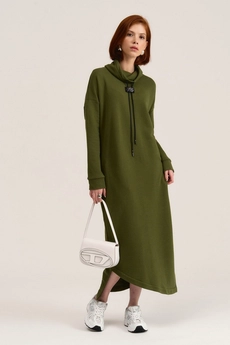 Платье 5101 хаки MG Wear