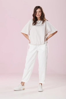 Футболка 2148 молочный меланж MG Wear