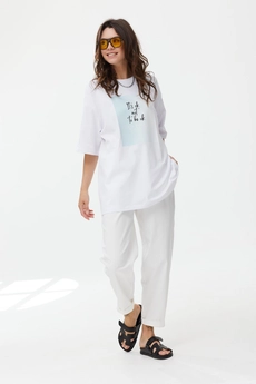 Брюки 4114 молоко MG Wear