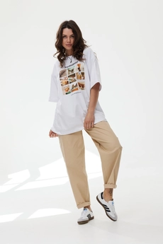 Брюки 4114 бежевый MG Wear