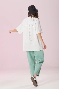 Футболка 2147 молочный меланж MG Wear