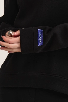 Джемпер 2102 черный MG Wear
