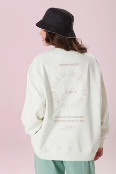 Джемпер 2133 молочный + люрекс MG Wear
