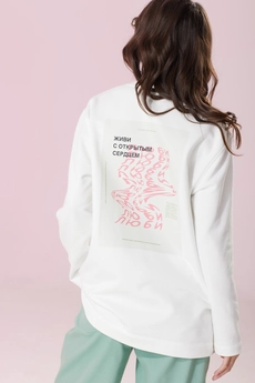 Джемпер 2142 молочный MG Wear