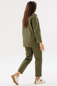 Костюм брючный 3083 хаки Ma cherie