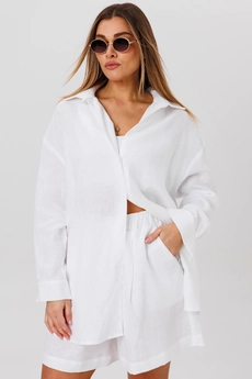 Костюм с шортами 3152 белый Ma cherie